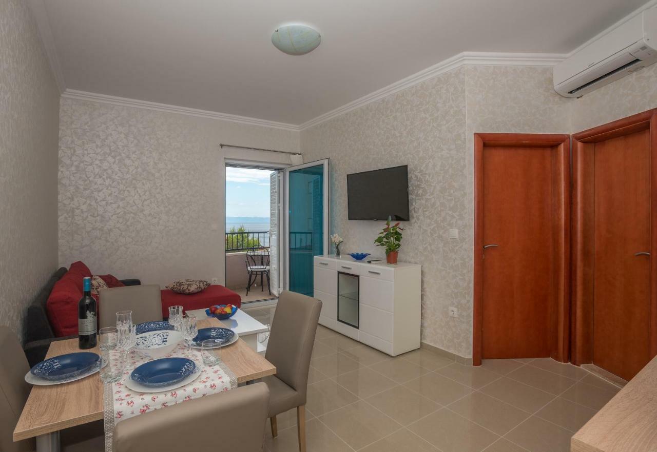 Apartmani Stella Maris Makarska Exteriör bild